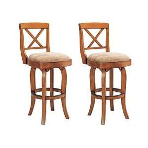 ° Swivel Barstools Raleigh Fabric Upholstered Oak 360Â° Swivel 