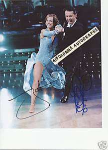 10 Autograph Marlee Matlin/Fabian Dancing w/Stars  