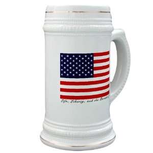  American Flag Beer Baseball Stein by CafePress: Home 