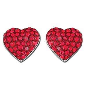  Swarovski Crystal Truth Heart Earrings Jewelry