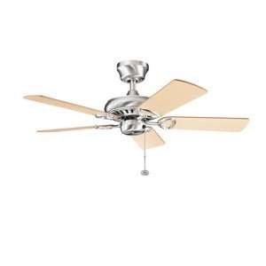   42 Inch Sutter Place Fan Brushed Stainless Steel Sutter Place