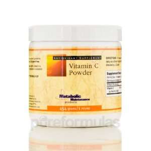  Metabolic Maintenance Vitamin C Powder Ascorbic Acid 1 lb 