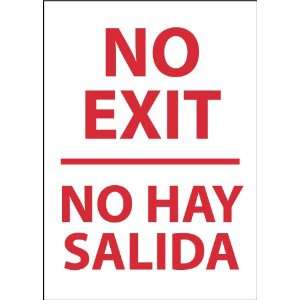  SIGNS NO EXIT / NO HAY SALIDA