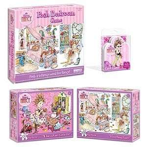  Fancy Nancy Game & Puzzle Bundle 4 piece set Toys & Games
