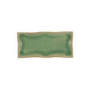  Celadon ceramic sushi tray, Green Waves Kitchen 