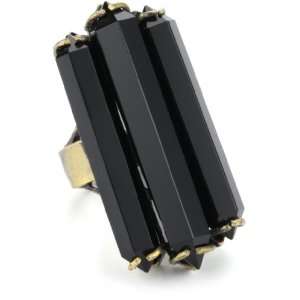  Low Luv by Erin Wasson 14k Plated Black Crystal Cocktail 