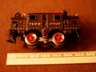 Ca. 1911 CAST IRON IVES TRAIN MODEL No. 3200 w/ 3 CARS / COAL / LUMBER 