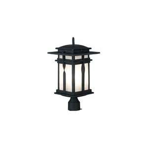  Kenroy Carrington Post Lantern   Black 91905BL