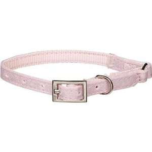   Create a Collar Sparkle Charm Cat Collar in Pink, Small: Pet Supplies