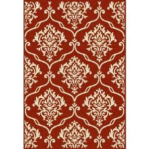  Carpet Concept 2740 8504 Flow Red Rug Size 4 x 5 6 