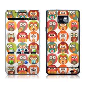 : Owls Family Design Protective Skin Decal Sticker for Samsung Galaxy 