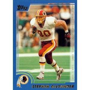  2000 Topps #173 Stephen Alexander   Washington Redskins 
