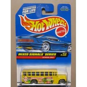    Hotwheels School Bus Mixed Signals Series #4 4 #736: Toys & Games