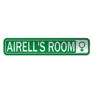   AIRELL S ROOM  STREET SIGN NAME