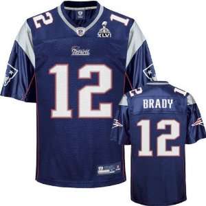 New Authentic New England Patriots Tom Brady Reebok Super Bowl Jersey 