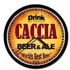  CACCIA beer and ale cerveza wall clock 