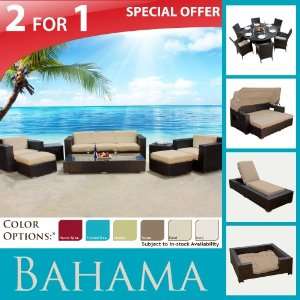   &DINING SET&CHAISE LNGE&SUNBED&SM DOGBED 18PC: Patio, Lawn & Garden