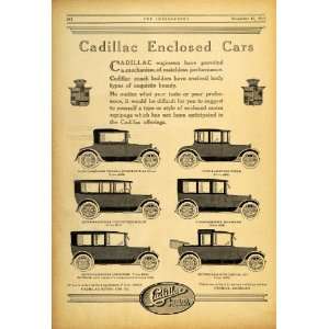  1916 Ad Cadillac Motor Car Co. Victoria Convertibles MI 