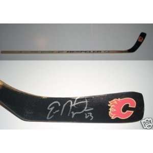 Eric Nystrom Autographed Stick   Full Size Prf:  Sports 
