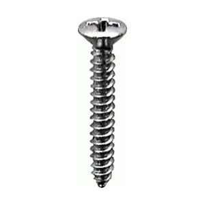  (25) 12 X 1 1/4 Phil Oval Hd. Tap Screw 18 8 Stainless 