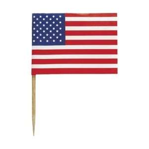  Unique Industries Flag Picks 30/Pkg United States; 12 