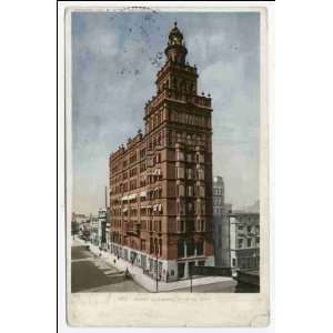 Reprint Nasby Building, Toledo, Ohio 1898 1931 