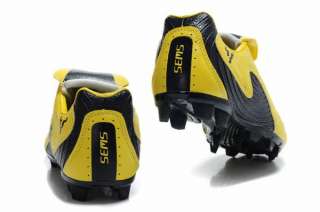 Speed Mens Yellow Athletic Football Soccer Cleats Shoes Eur Size #39 