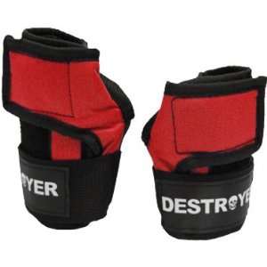  Destroyer Wrist Guard Large Xlarge Red Skate Pads Sports 