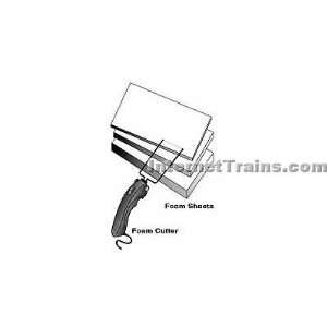  Woodland Scenics Subterrain System 24x12x3 Foam Sheet 