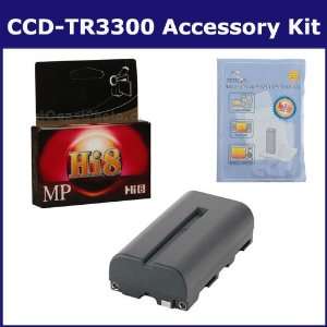  CCD TR3300 Camcorder Accessory Kit includes: ZELCKSG Care & Cleaning 