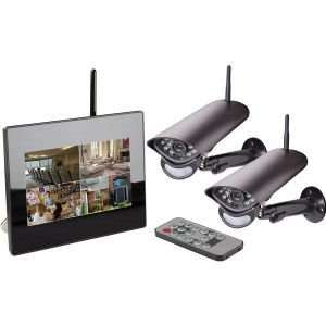   Color LCD Digital Wireless System with 2 Cameras: Camera & Photo