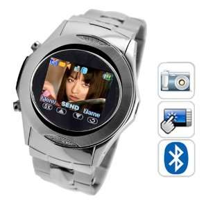     Quad Band Touchscreen Mobile Phone Watch + MP4 