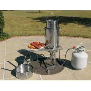  Camping: Cabelas Ultimate Boiling Frying Kit: Patio, Lawn 
