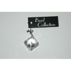  Bead Collection 20mm Cubic Zirconia Crystal Square: Arts 