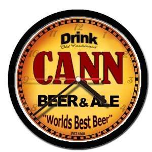  CANN beer and ale cerveza wall clock: Everything Else