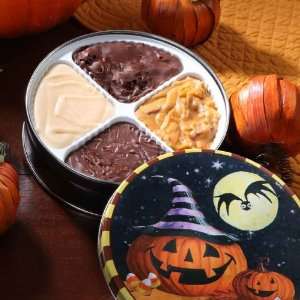 Halloween Fudge Sampler Tin  Grocery & Gourmet Food