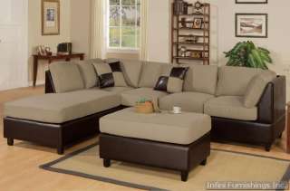 FURNITURE SALE: Sectional Sofa Couch Set F7615 F7619  