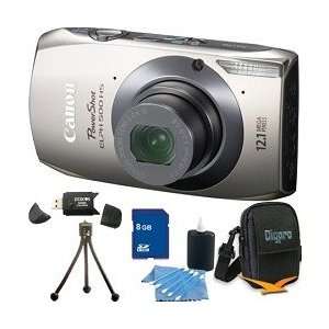 : Canon PowerShot ELPH 500 HS 12 MP CMOS Digital Camera with Full HD 