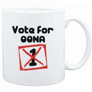  Mug White  Vote for Oona  Female Names: Sports 