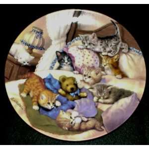  Bradford Exchange, Litter Rascals, Cat Nap Decorative 