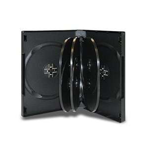  8 DISC DVD CASES, 25 BLACK, SF003: Electronics