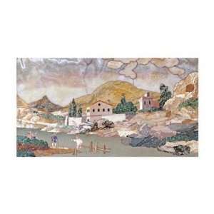  Baccio Cappelli   Pietra Dura Landscape Giclee Canvas 