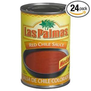 Las Palmas Chili Sauce, 10 Ounce Cans (Pack of 24)  