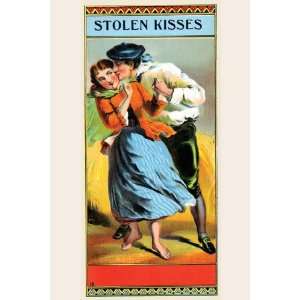  Stolen Kisses 24x36 Giclee: Home & Kitchen