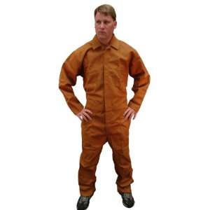 Stanco Welding Coveralls with Zipper Front Enclosure 100% 