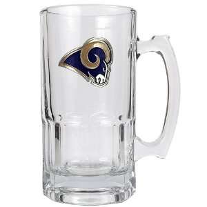  St Louis Rams NFL 32oz Beer Mug Glass: Kitchen & Dining