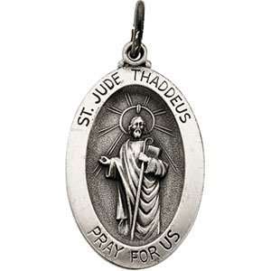  St. Jude Medal 23.75x16.25mm Jewelry