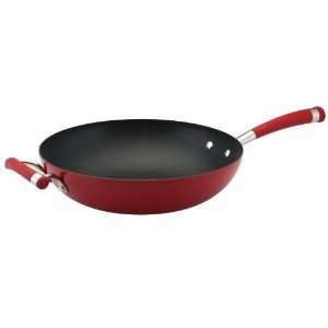  Circulon 12inch Open Stir Fry Skillet   Red Kitchen 