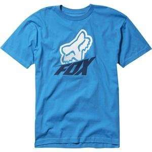    Fox Racing Method T Shirt   Small/Electric Blue: Automotive
