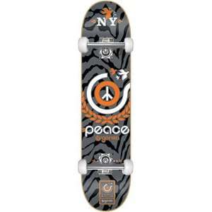  Organika Cardona Peace In Nyc Complete Skateboard   8.1 w 
